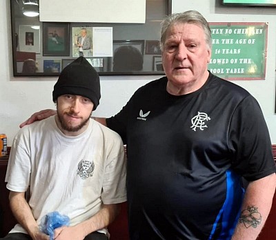 L to R: Kelvin Gordon & Benny Sharp